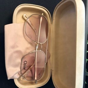 Chloe Aviator Sunglasses
